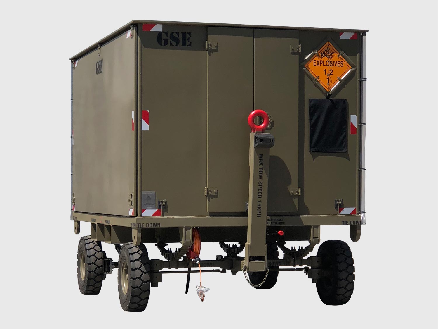 Deployable Countermeasures Dispenser Trailer